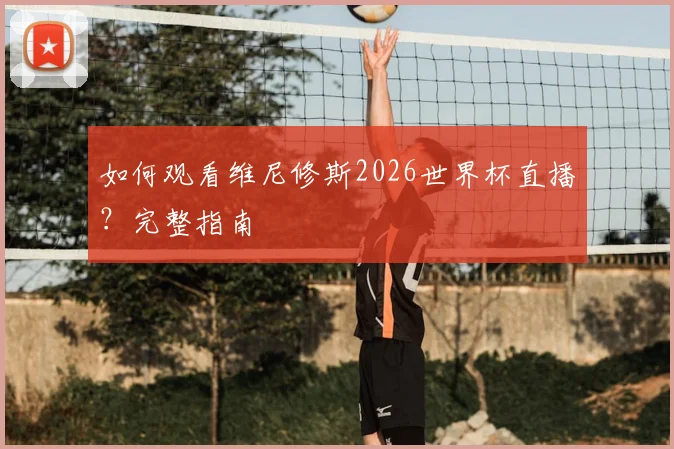 如何观看维尼修斯2026世界杯直播?完整指南