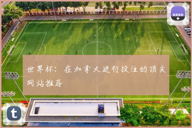 世界杯:在加拿大进行投注的顶尖网站推荐
